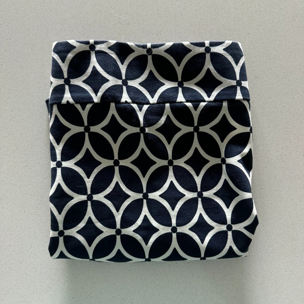 Banana Republic - Printed Ponte Mini Skirt - Navy / White print